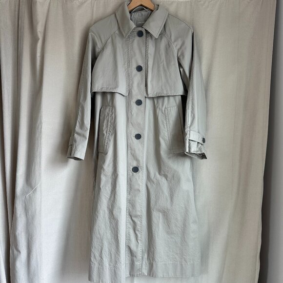 Brand New EVERLANE Mac Coat, Stone, XS - HARD TO FIND - Picture 5 of 8